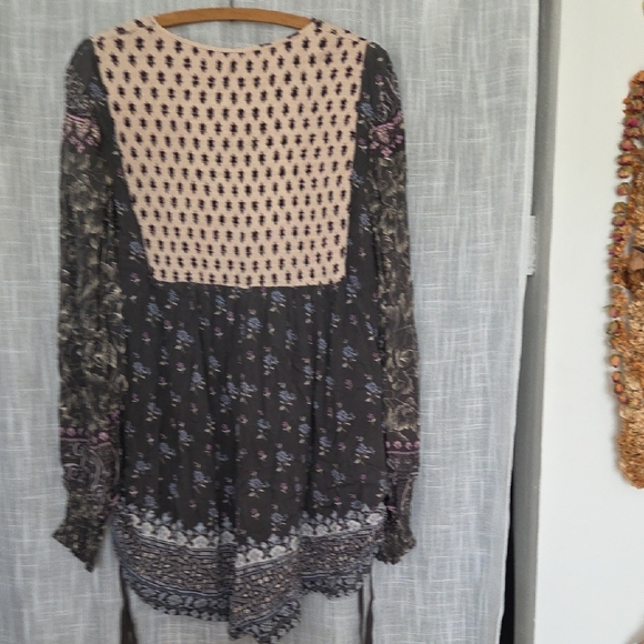 Spell Vintage Lionheart Bohemian Black and Cream Romper - Picture 6 of 8